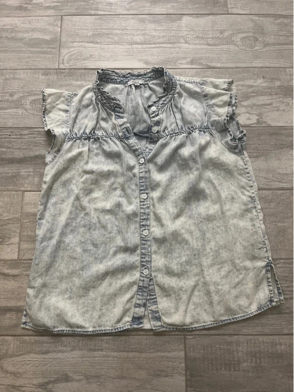 Rails Soft Jean Sleeveless Blouse